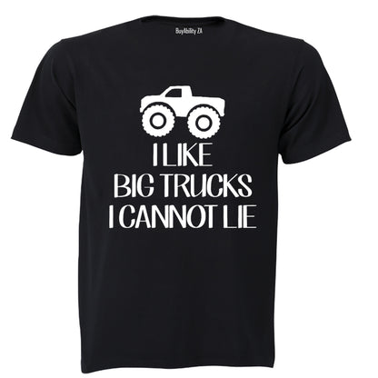 I Like Big Trucks - Kids T-Shirt - BuyAbility