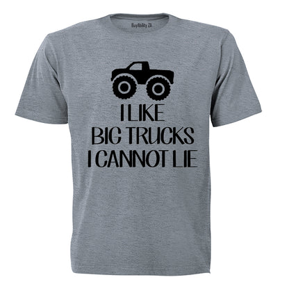 I Like Big Trucks - Kids T-Shirt - BuyAbility