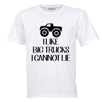 I Like Big Trucks - Kids T-Shirt - BuyAbility