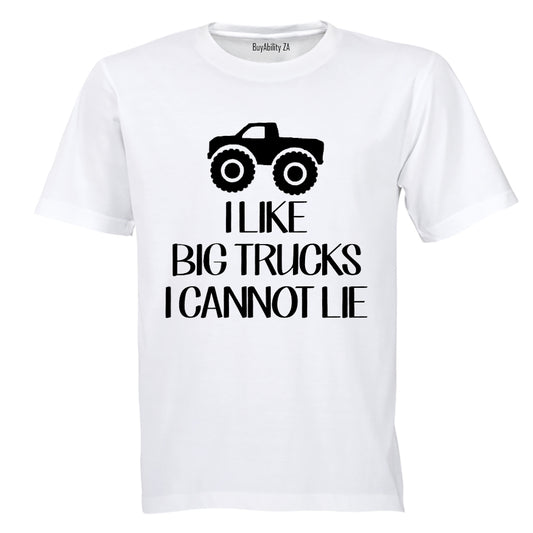 I Like Big Trucks - Kids T-Shirt - BuyAbility