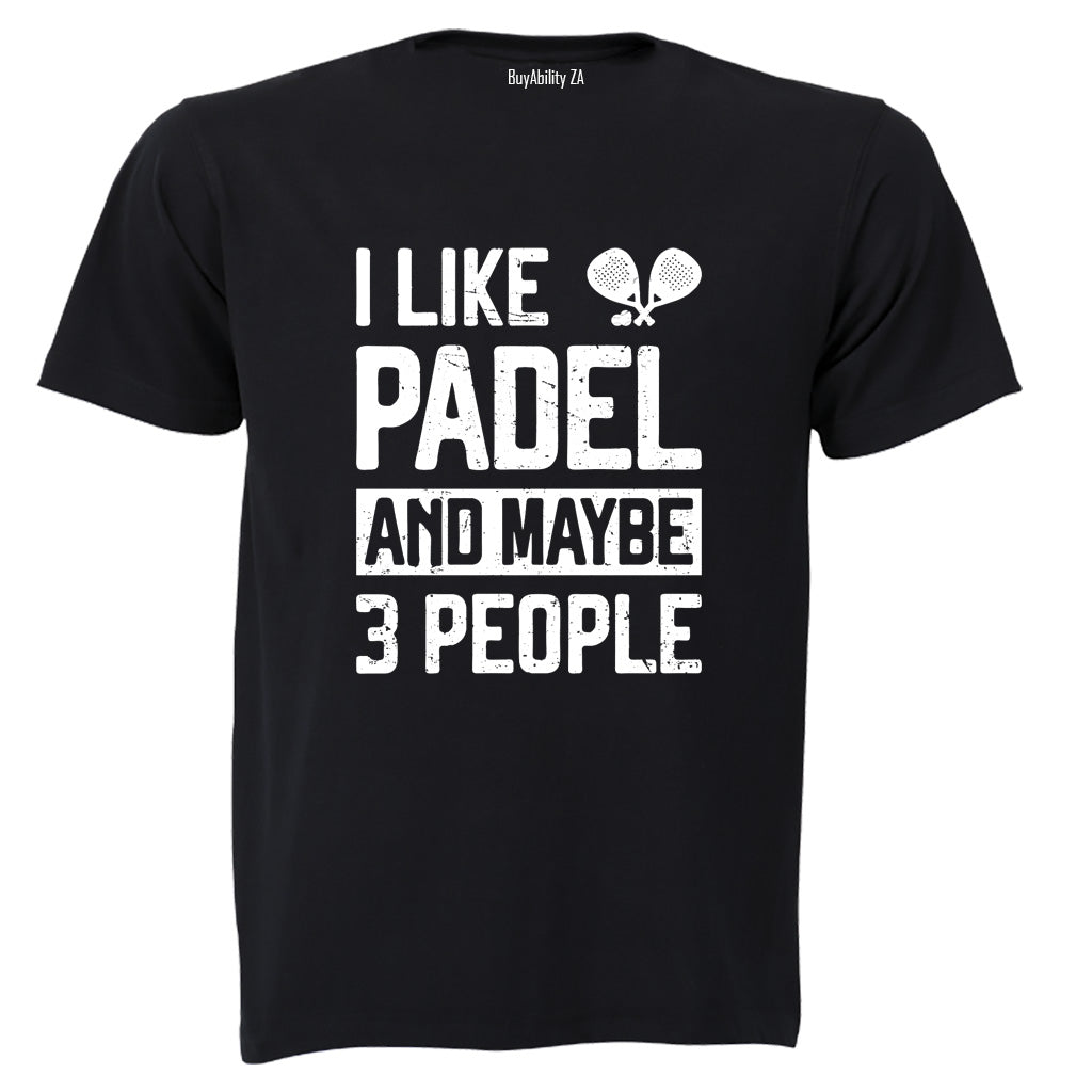 I Like Padel - Adults - T-Shirt - BuyAbility South Africa