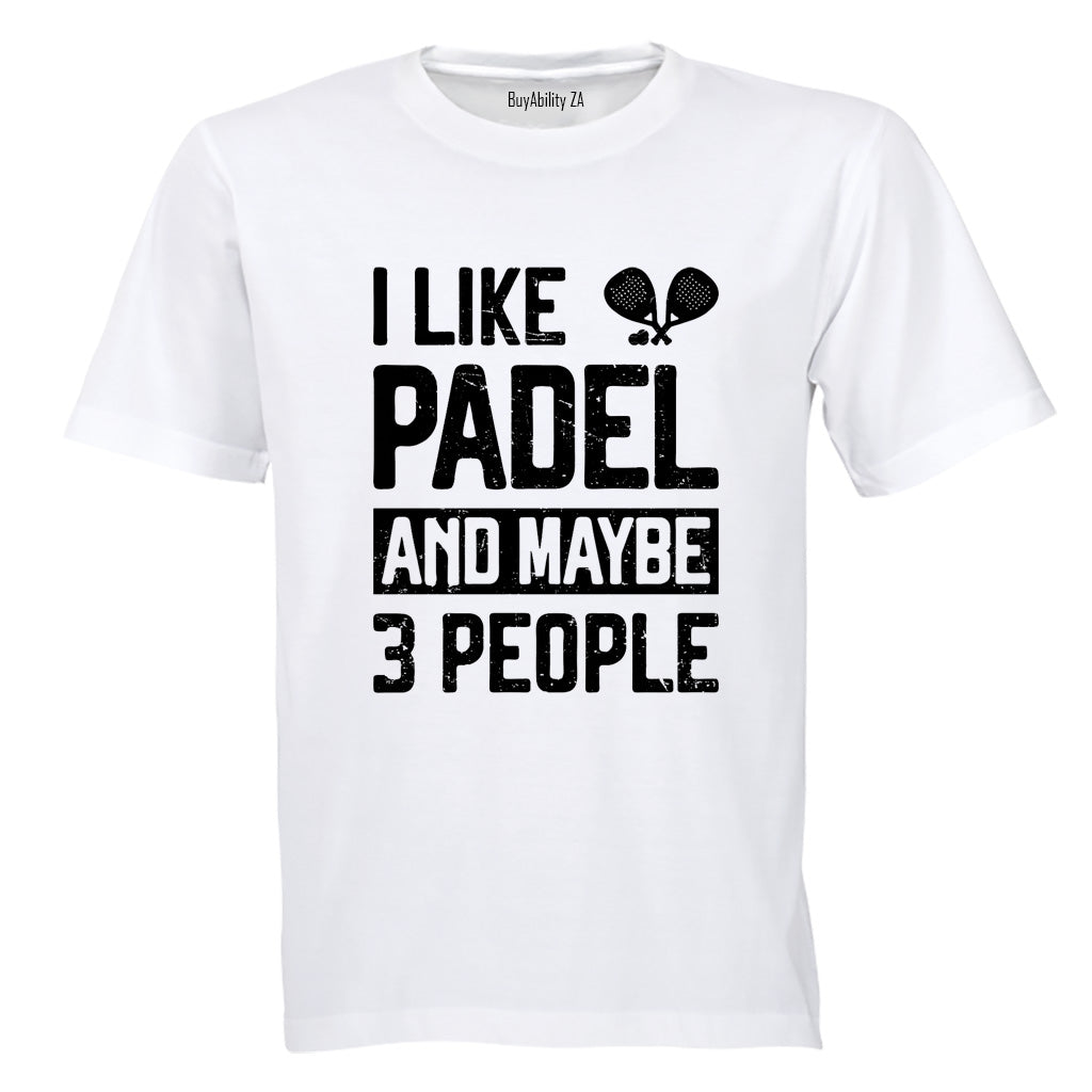 I Like Padel - Adults - T-Shirt - BuyAbility South Africa
