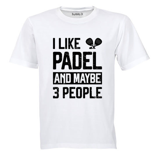 I Like Padel - Adults - T-Shirt - BuyAbility South Africa