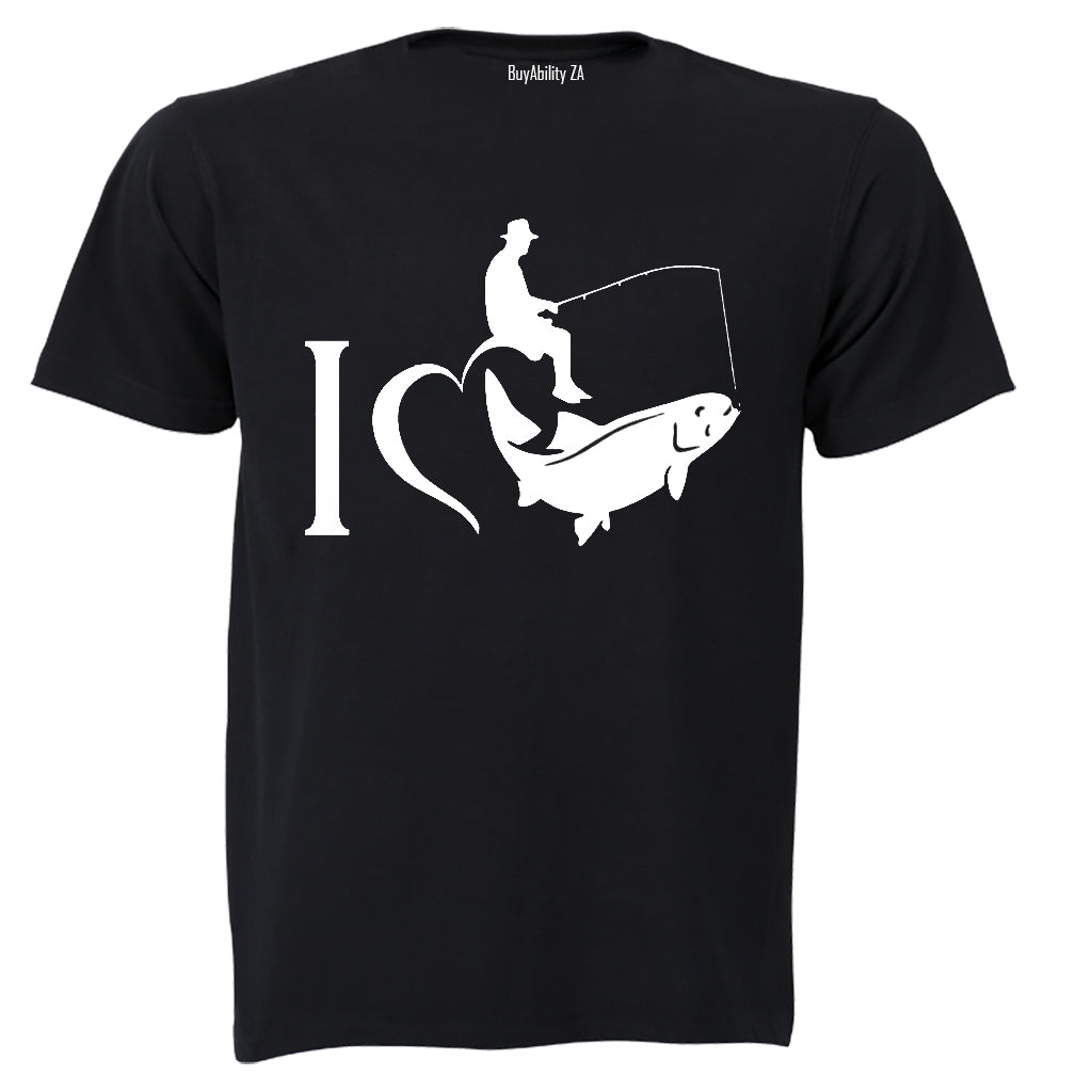 I Love Fishing - Adults - T-Shirt