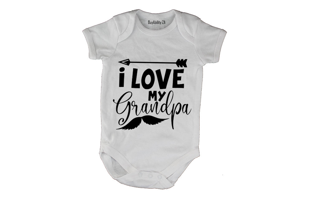 I Love My Grandpa - Baby Grow