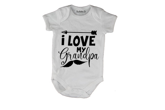 I Love My Grandpa - Baby Grow