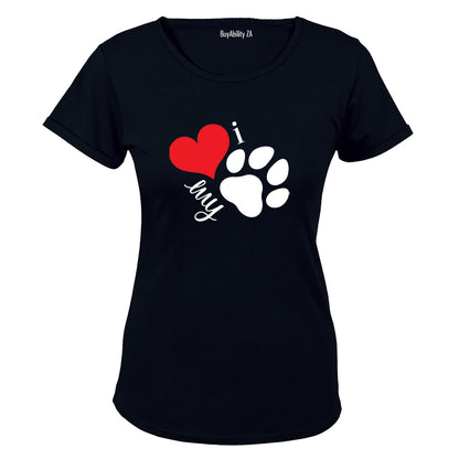 I Love My Pet - Ladies - T-Shirt