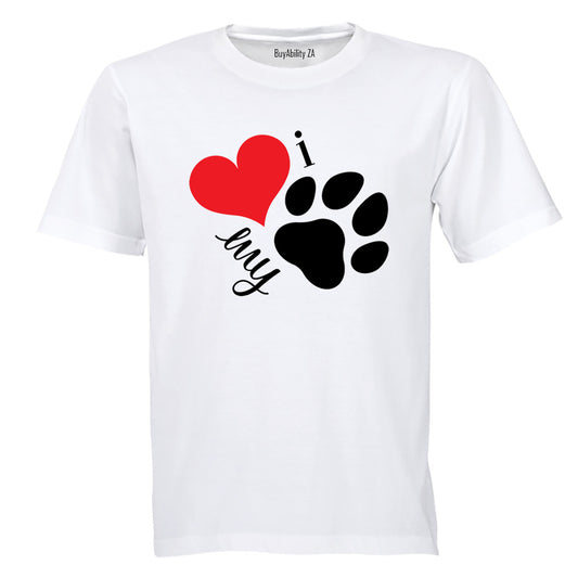 I Love My Pet - Adults - T-Shirt - BuyAbility
