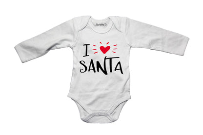 I Love Santa - Christmas - Baby Grow