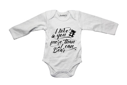 Love You More Than I Can Bear - Baby Grow