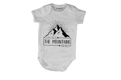 I Love You to the Mountains and Back! - Baby Grow