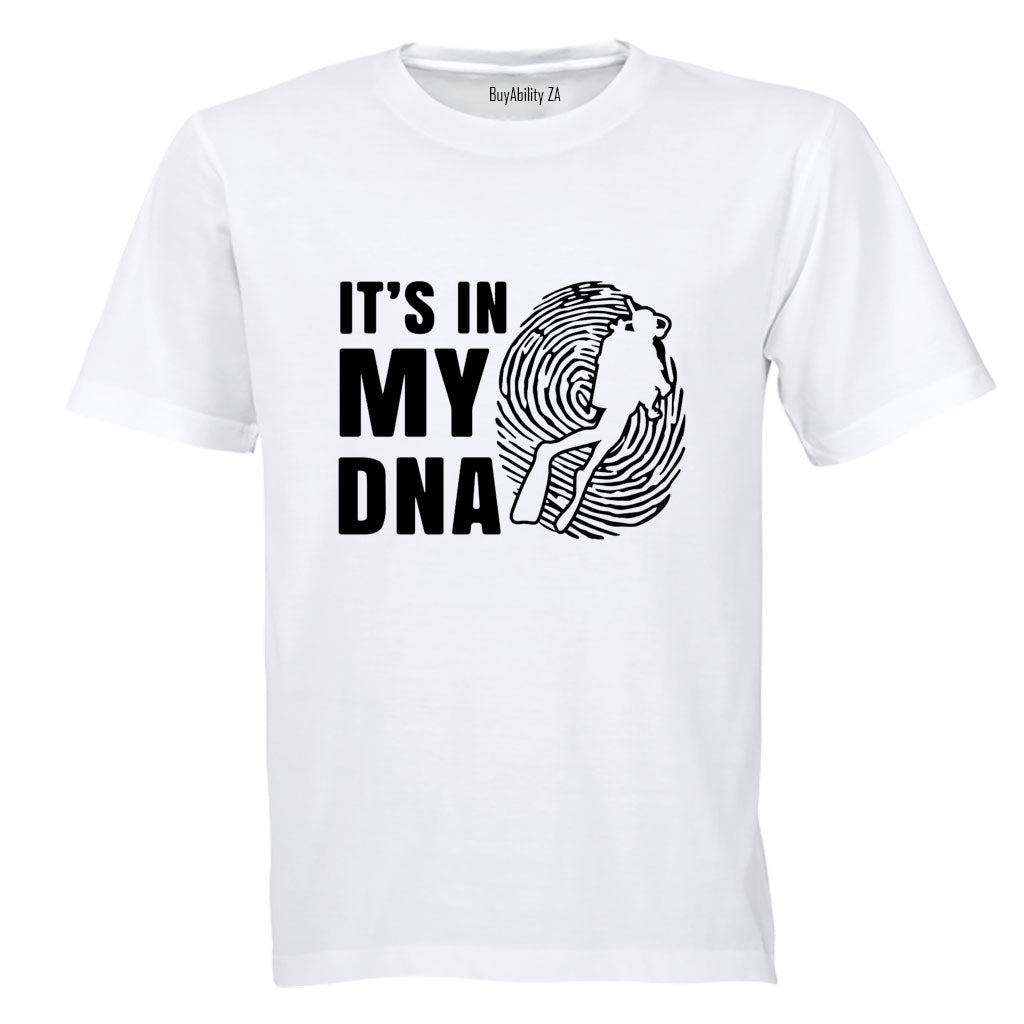 In My DNA - Scuba - Adults - T-Shirt