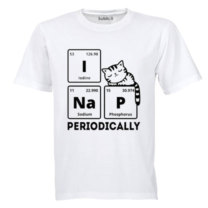 I Nap Periodically - Adults - T-Shirt - BuyAbility