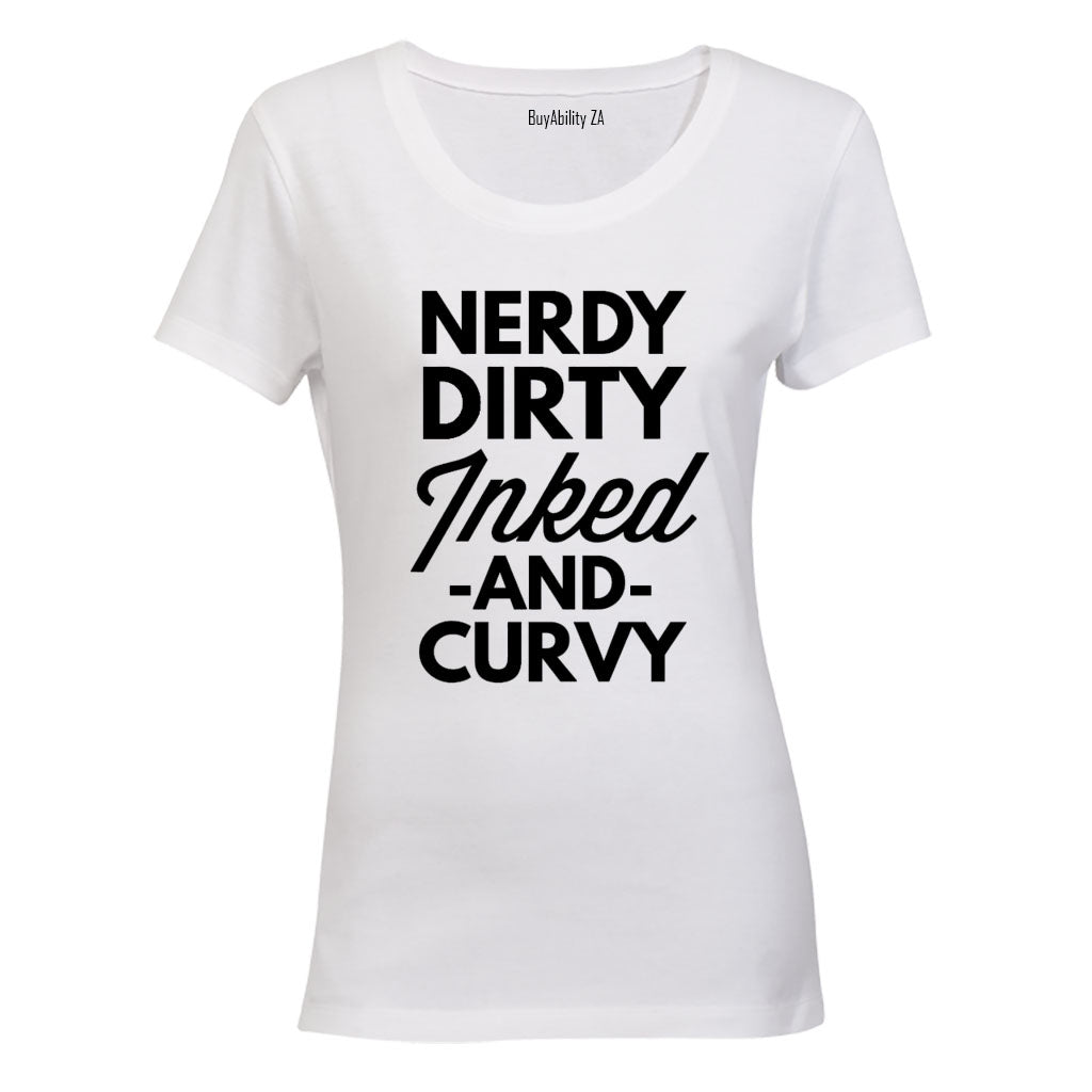 Inked and Curvy - Ladies - T-Shirt