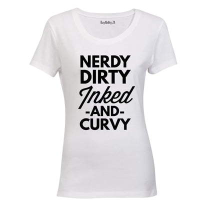 Inked and Curvy - Ladies - T-Shirt