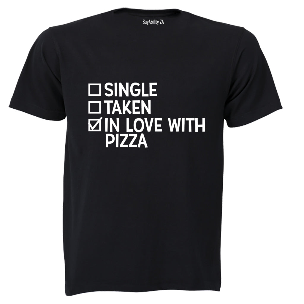 In Love With PIZZA - Valentine - Kids T-Shirt