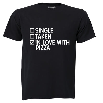 In Love With PIZZA - Valentine - Kids T-Shirt