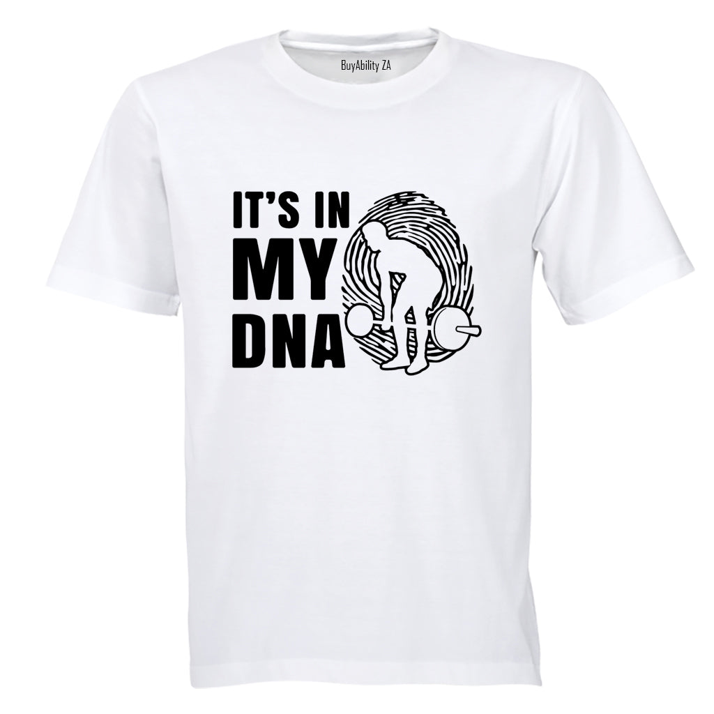 In My DNA - Weightlifting - Adults - T-Shirt