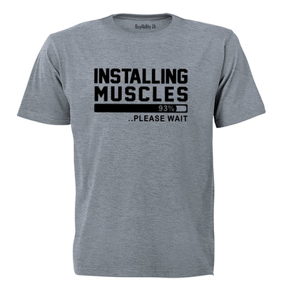 Installing Muscles - Adults - T-Shirt - BuyAbility South Africa