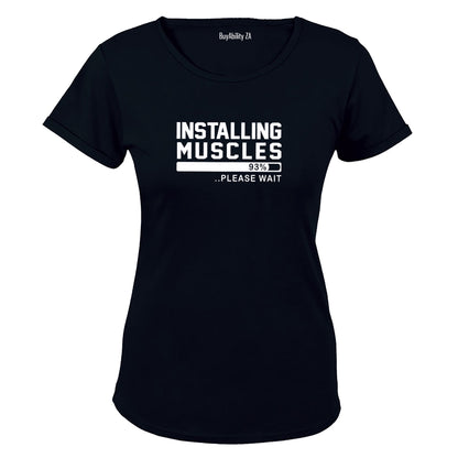 Installing Muscles - Ladies - T-Shirt - BuyAbility South Africa