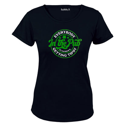 In The Pub - St. Patricks Day - Ladies - T-Shirt