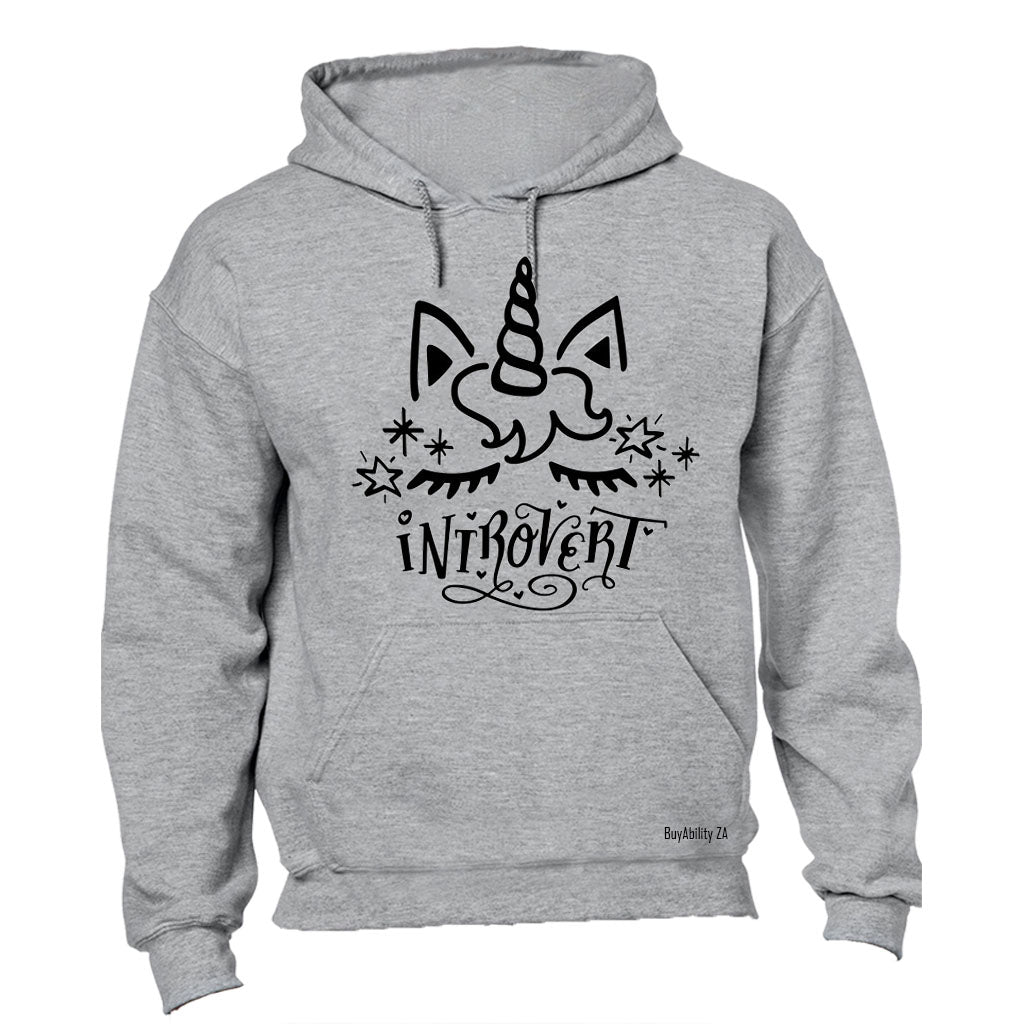 Introvert Unicorn - Hoodie