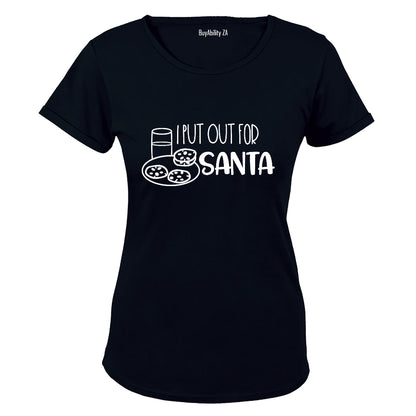 Christmas - Put Out For Santa - Ladies - T-Shirt