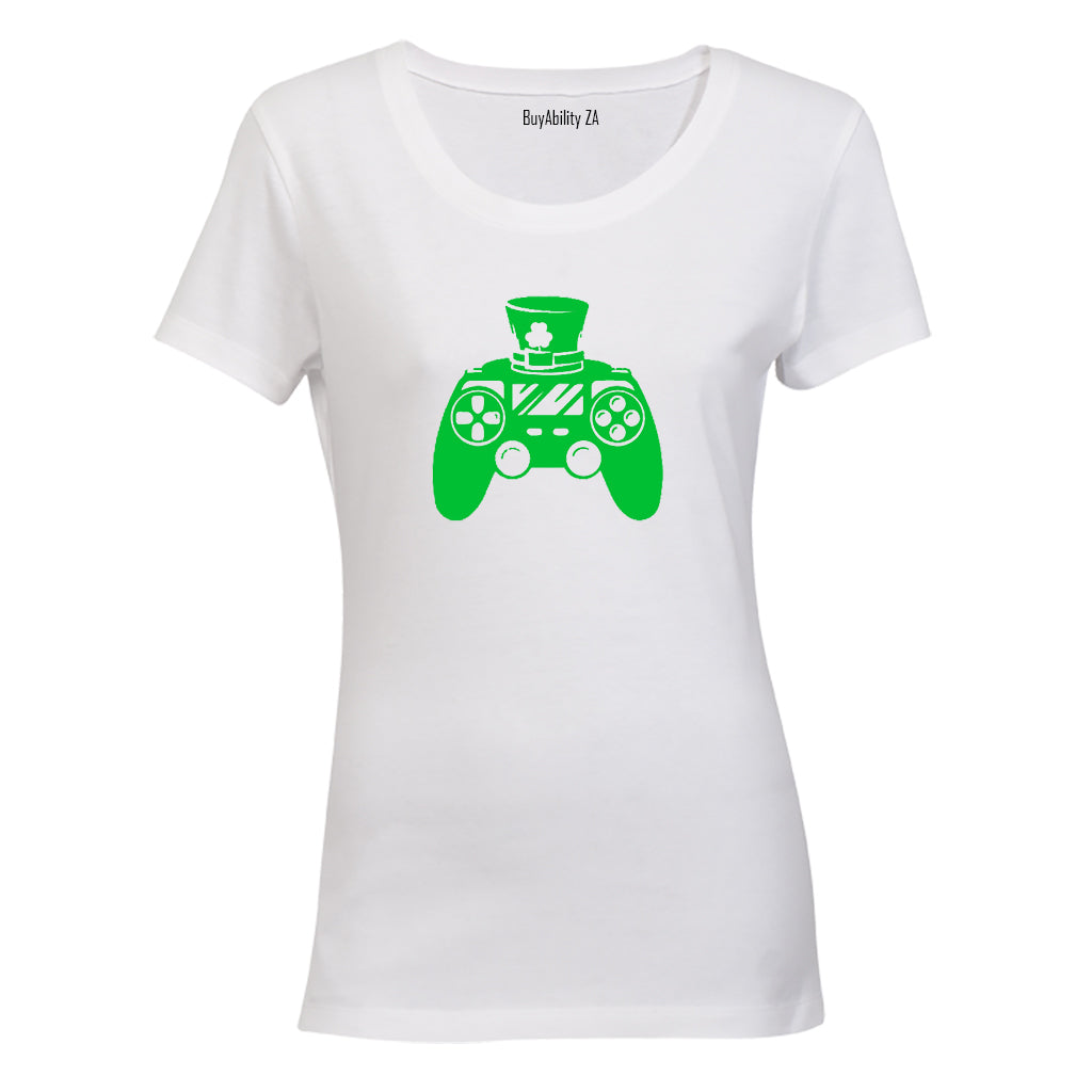 Irish GAMER - St. Patrick's Day - Ladies - T-Shirt