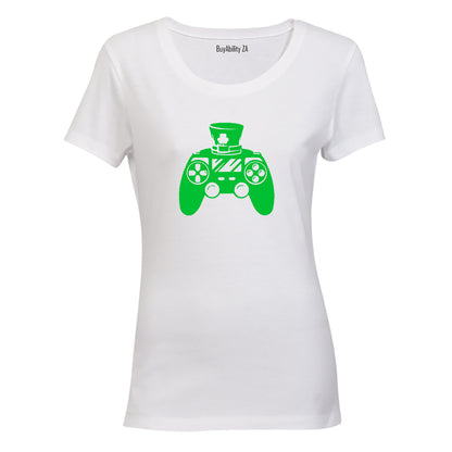 Irish GAMER - St. Patrick's Day - Ladies - T-Shirt