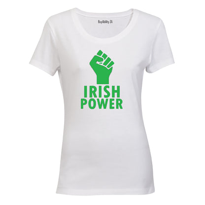 Irish Power - St. Patrick's Day - Ladies - T-Shirt