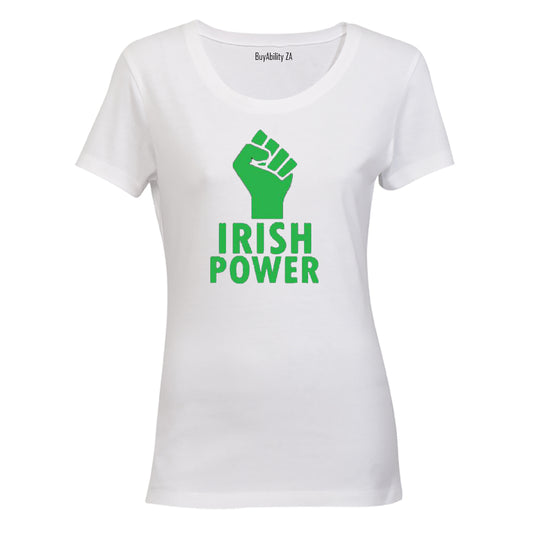 Irish Power - St. Patrick's Day - Ladies - T-Shirt