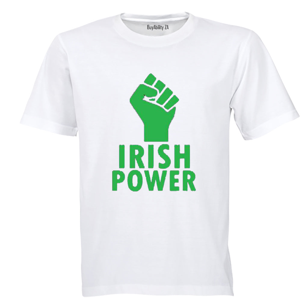 Irish Power - St. Patrick's Day - Adults - T-Shirt