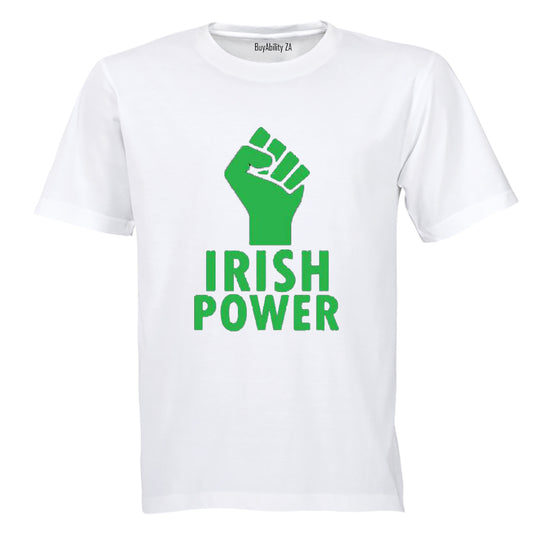 Irish Power - St. Patrick's Day - Adults - T-Shirt