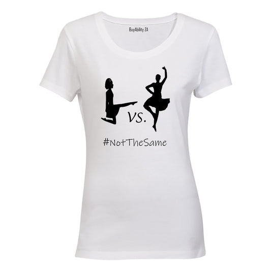 Irish vs. Highland Dancers... - Ladies - T-Shirt