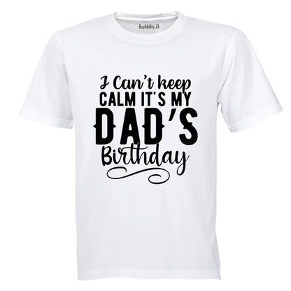 It's My Dad's Birthday - Kids T-Shirt