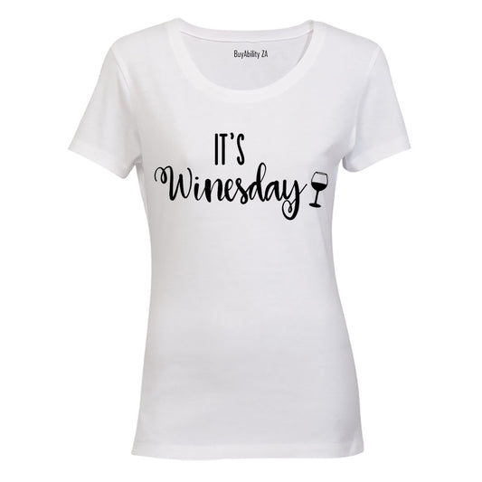 It's Winesday - Ladies - T-Shirt
