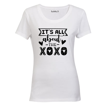 It's All About the XOXO - Valentine Inspired - Ladies - T-Shirt - BuyAbility
