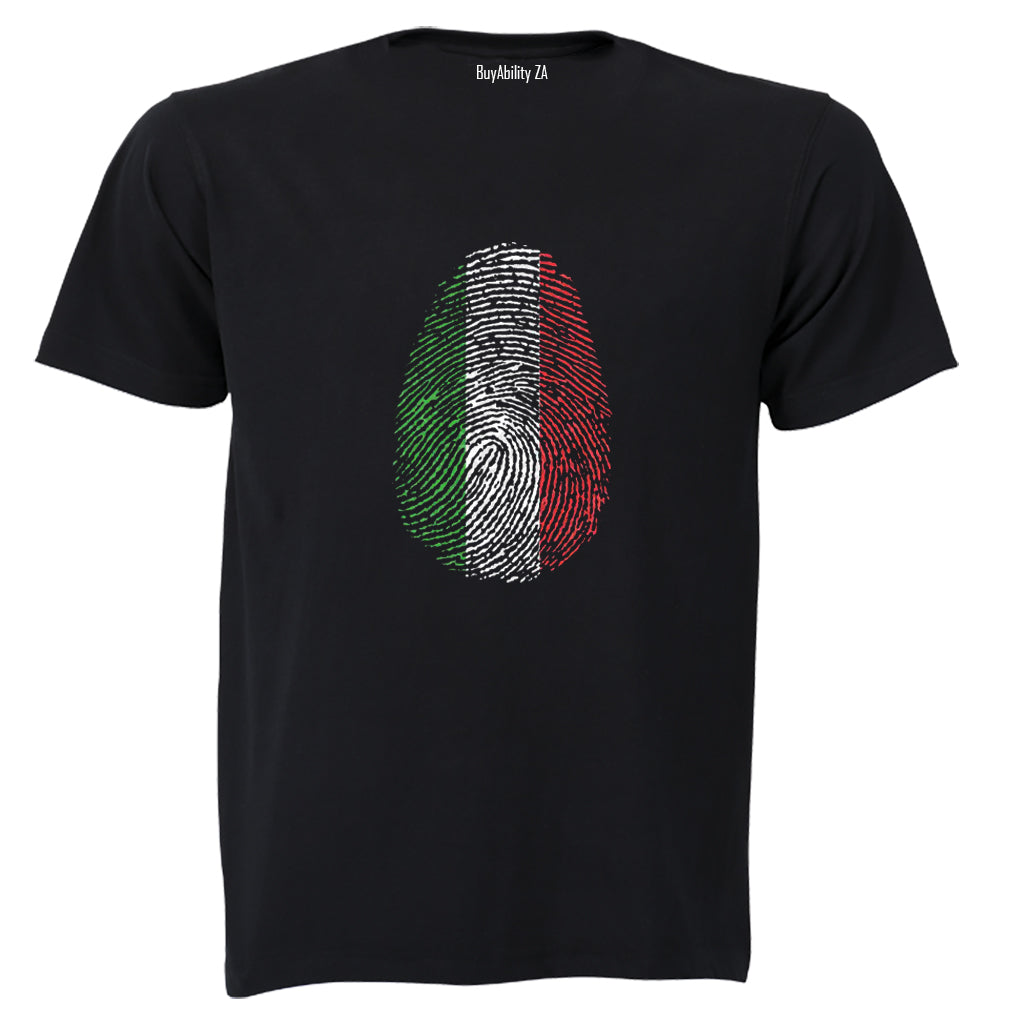 Italy Thumbprint - Adults - T-Shirt - BuyAbility South Africa
