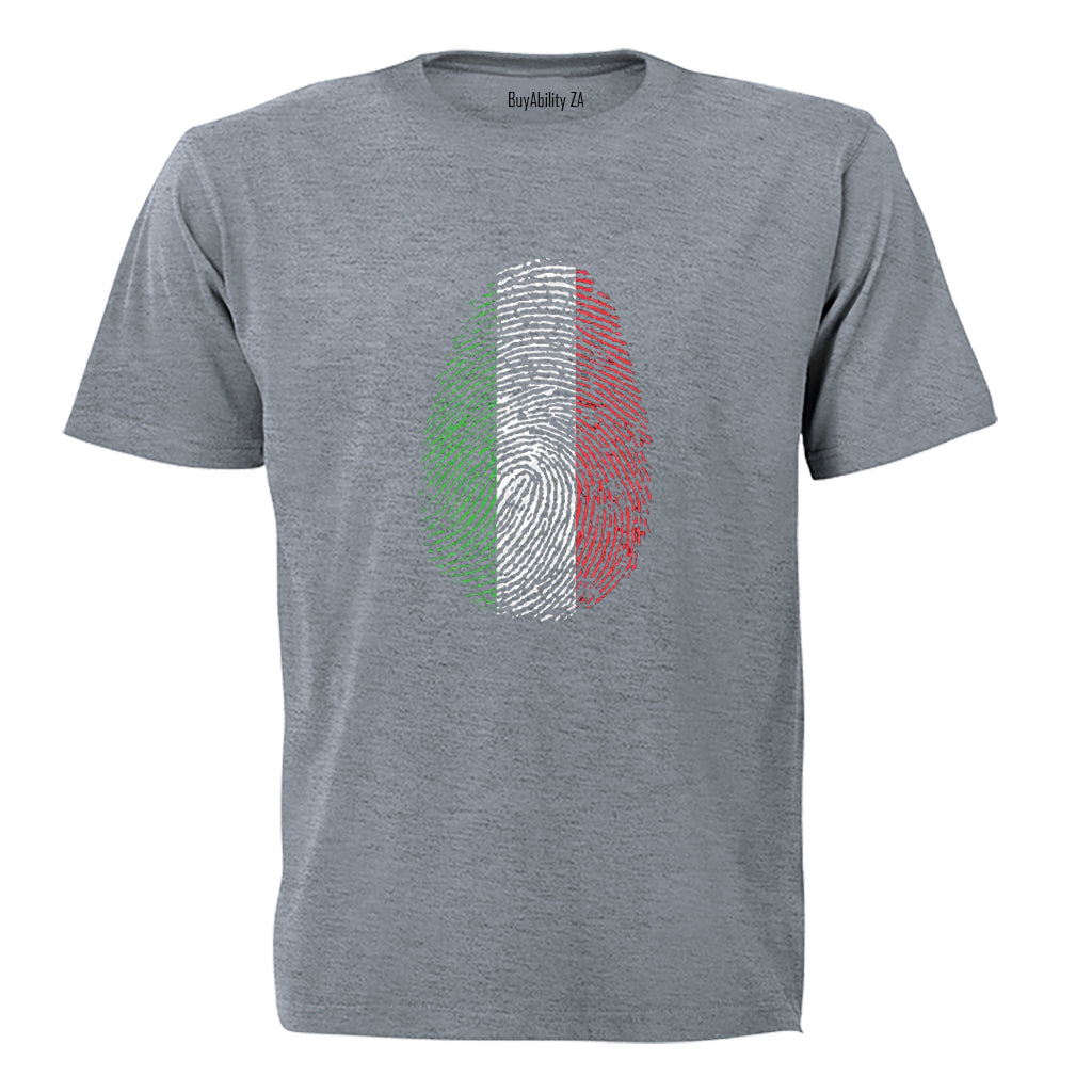 Italy Thumbprint - Adults - T-Shirt - BuyAbility South Africa