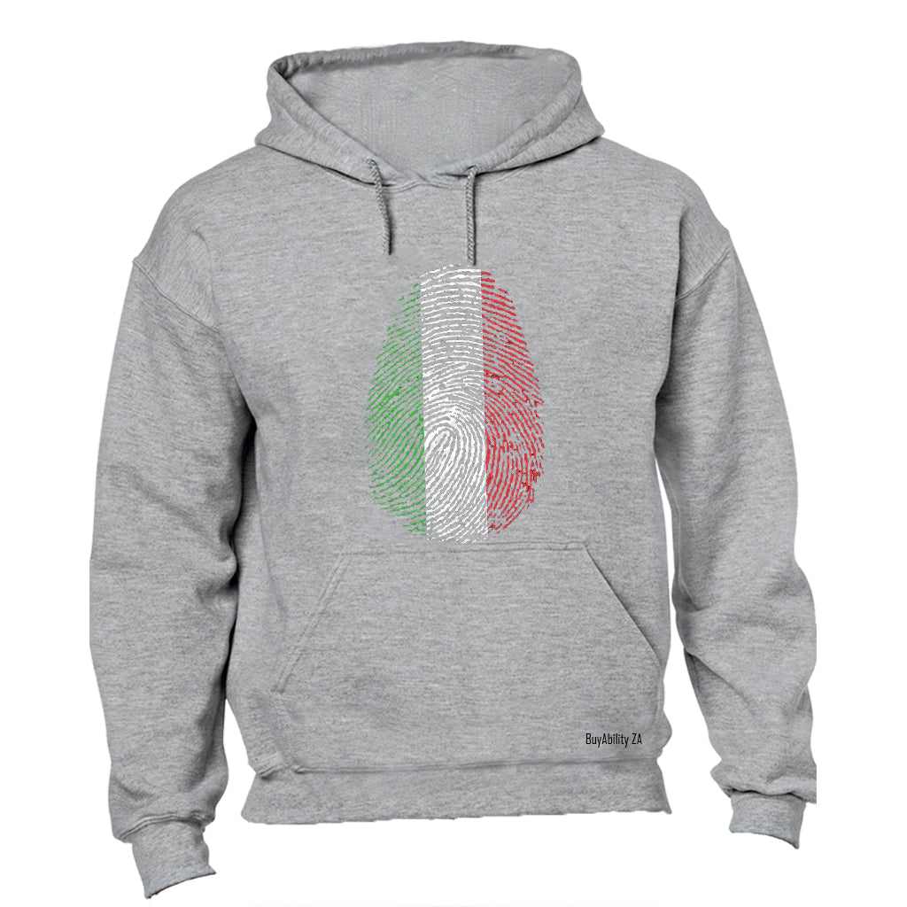 Italy Thumbprint - Hoodie - BuyAbility South Africa