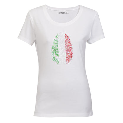 Italy Thumbprint - Ladies - T-Shirt - BuyAbility South Africa