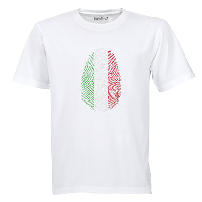 Italy Thumbprint - Kids T-Shirt - BuyAbility South Africa
