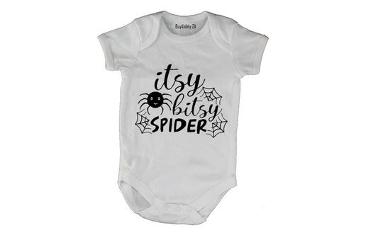 Itsy Bitsy Spider - Halloween - Baby Grow
