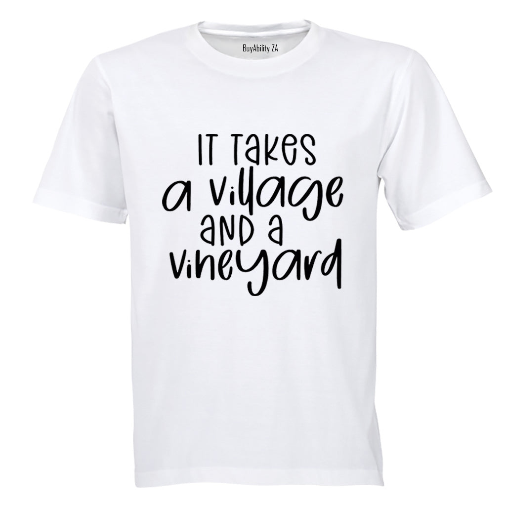 It Takes A Village - Adults - T-Shirt - BuyAbility