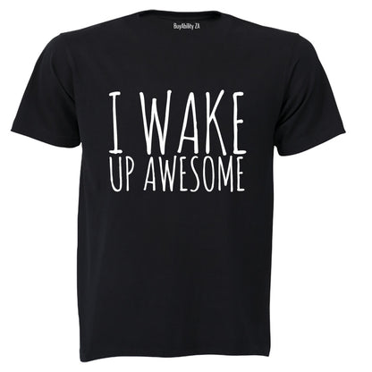 I Wake Up Awesome - Kids T-Shirt - BuyAbility