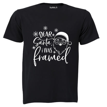 I Was Framed - Christmas - Adults - T-Shirt
