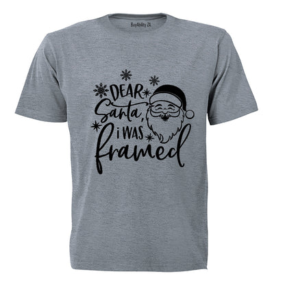 I Was Framed - Christmas - Kids T-Shirt - BuyAbility