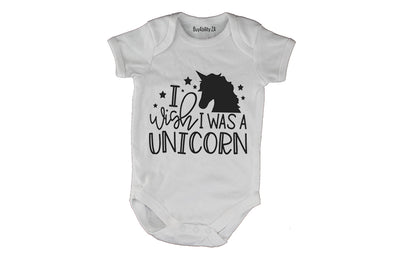I Wish I was a Unicorn - Baby Grow
