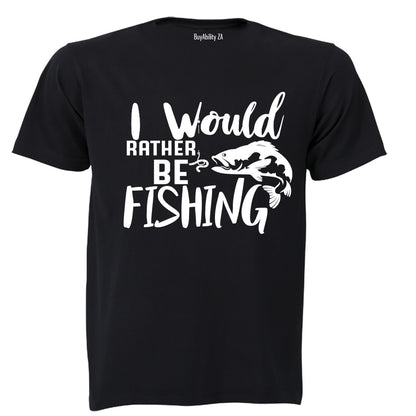 I Would Rather Be Fishing - Kids T-Shirt - BuyAbility