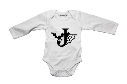 J - Halloween Spiderweb - Baby Grow